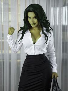 Kalinka Fox Desnuda She-Hulk Cosplay Conjunto Patreon Filtrado