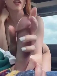 Amouranth Nu Public Voiture Fellation PPV Vidéo Onlyfans Fuite