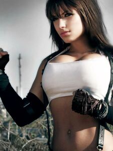 Liz Katz Nua Cosplay de Tifa Lockhart Conjunto Onlyfans Vazado