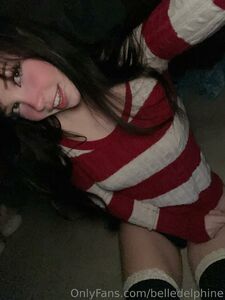 Бель Дельфин обнаженная в повседневном стиле, селфи в спальне, набор OnlyFans, утечка